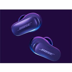 Bose QuietComfort Ultra (2nd Gen) 真无线 耳塞 立体声 耳机 - 午夜黑, 紫色 - 双声道 - 入耳式 - 900 cm - 蓝牙 - 降噪