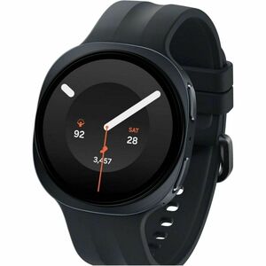 Samsung Galaxy Watch9 SM-L345F Smart Watch - 42.70 mm Case Height - 40.40 mm Case Width - Graphite Body Color - Black Band