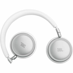 JBL Live 680NC Wired/Wireless Over-the-head, On-ear Stereo Headset - White - Binaural - Circumaural - Bluetooth - 32 Ohm -
