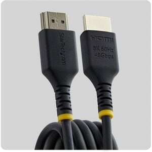 StarTech.com 2 m HDMI A/V Cable - 1 - Cable for Audio/Video Device, Display, Rack, Workstation, MacBook, MacBook Pro - Fir