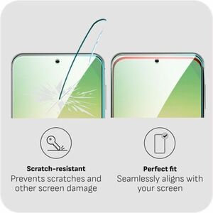 Protecteur écran pour Samsung Galaxy A37, Galaxy A57 Just in Case En verre trempé Transparent - Pour SuperBright Smartphon