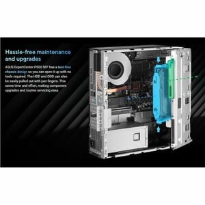 Asus ExpertCenter P500 P500SV-07240H132X Desktop Computer - Intel Core 7 Series 2 240H - 16 GB - 512 GB PCI Express NVMe 4