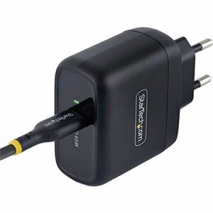 StarTech.com 65 W AC Adapter - Universal Adapter - 1 USB Type-C - For Smartphone, Notebook, MacBook Pro - Europe - 120 V A