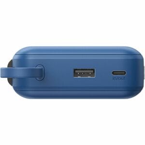 Belkin UltraCharge Power Bank - Blue - For Smartphone, iPhone, iPad Air, iPad mini, iPad Pro - 20000 mAh - 45 W - USB Type