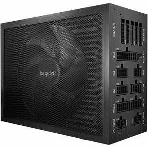 be quiet! Dark Power Pro 14 P14-PRO-1600W EPS12V, EPS 2.92, ATX 3.1 Modular Power Supply - 1.60 kW - Black - ATX - 120 V A