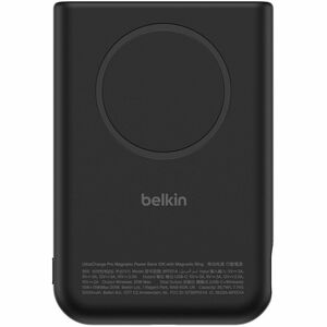 Belkin UltraCharge Pro Stromspeicher - Weiß - für Qi2-fähiges Gerät, MagSafe-fähiges Gerät, iPhone, Smartphone - 1 x Typ-C