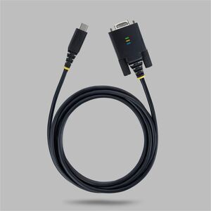 StarTech.com 2.01 m Serial/USB-C Data Transfer Cable - 1 - Cable for Monitor, Barcode Scanner, Receipt Printer, Digital Si