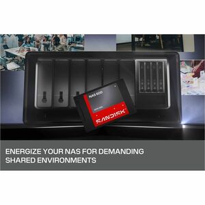 SanDisk NAS 600 SDSNS2400TAB-000G0 4 TB Solid State Drive - 2.5" Internal - SATA (SATA/600) - NAS Device Supported - 2500 