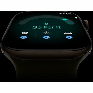 Apple Watch Series 12 Smartwatch - 46 mm Case Height - 40 mm Case Width - Dunkelbronze Tasche, Farbe - Oliv Band Color - A