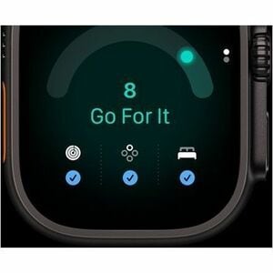 Apple Watch Ultra 4 Smartwatch - 49 mm Case Height - 44 mm Case Width - Schwarz Tasche, Farbe - Burgunderrot Band Color - 