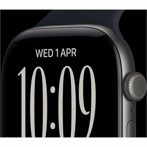 Apple Watch Series 12 智能手表 - 46 毫米 Case Height - 40 毫米 Case Width - 黑 Case Color - 黑 Band Color - 铝 机箱材料 - 无线局域网 - 光学心率传感器