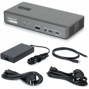 StarTech.com 194UE-USBC-SMARTDOCK. Übertragungstechnik: Kabelgebunden, Hostschnittstelle: USB 3.2 Gen 2 (3.1 Gen 2) Type-C