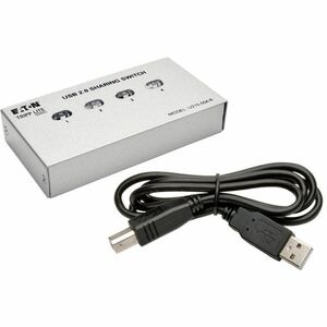 Eaton Tripp Lite Series 4-Port USB 2.0 Printer / Peripheral Sharing Switch - USB - 4 USB Port(s) - 4 USB 2.0 Port(s)