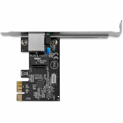 StarTech.com Adaptador Tarjeta de Red NIC PCI Express PCI-e 1 Puerto Gigabit Ethernet RJ45 - Perfil Bajo y Estándar - PCI 