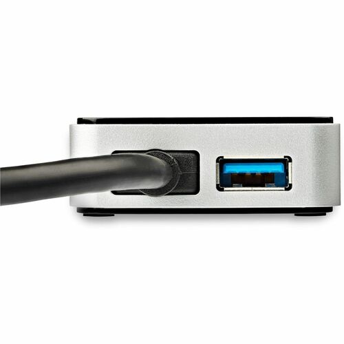 StarTech.com USB 3.0 to HDMI External Video Card Multi Monitor Adapter with 1-Port USB Hub â€" 1920x1200 / 1080p - 1 x 9-p