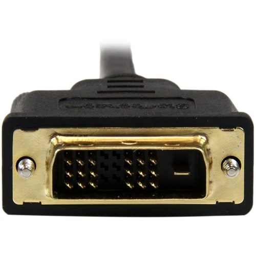 StarTech.com 6ft (2m) Micro HDMI to DVI Cable, Micro HDMI to DVI Adapter Cable, Micro HDMI Type-D to DVI-D Monitor/Display