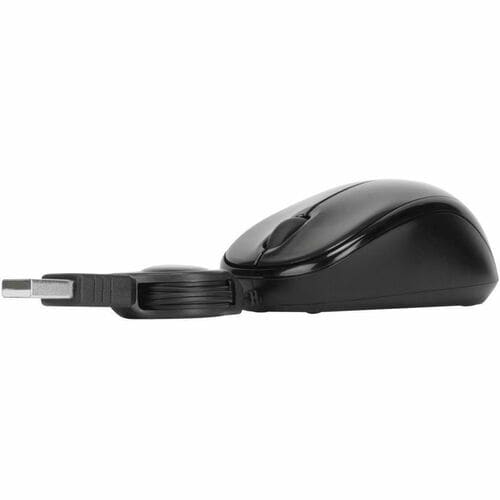Mouse Targus - USB - Óptico - Negro, Gris - Cable - Rueda de desplazamiento - Simétrico