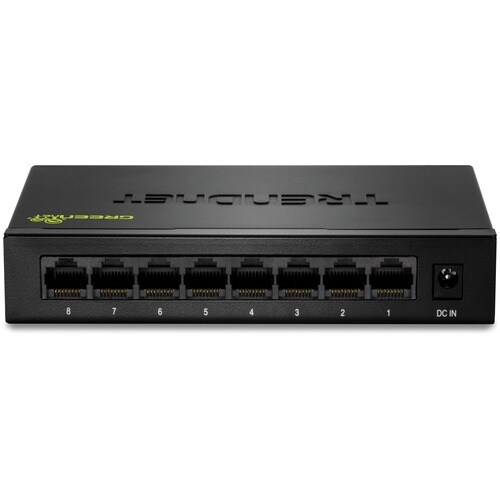 8-Port Gigabit GREENnet Switch /w metal case
