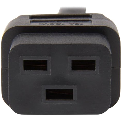 StarTech.com Cable de 1.8m de Extensión de Alimentación, Cable de Extensión IEC 320 C19 a IEC 320 C20 Negro, 15A 250V, 14A