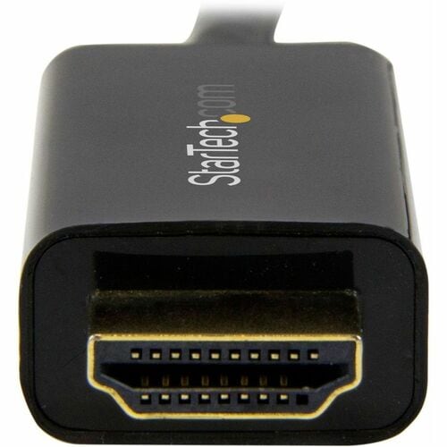 6.6ft (2m) DisplayPort to HDMI Cable - 4K 30Hz - DisplayPort to HDMI Adapter Cable - DP 1.2 to HDMI Monitor Cable Converte