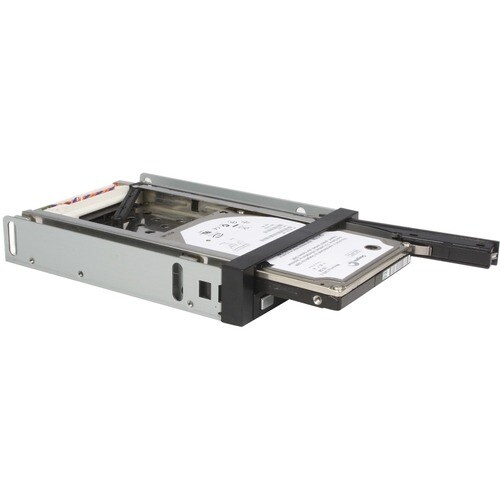 StarTech.com Laufwerksgehäuse für 3.5" SATA/600 - Serial ATA/600 Host-Schnittstelle Intern - Schwarz - 2 x HDD unterstützt