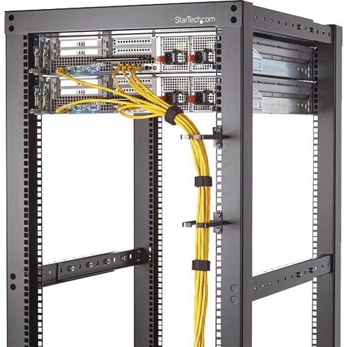 GESTIONADOR DE CABLEADO CON GANCHO BUCLE TIRAS BOBINA 15M