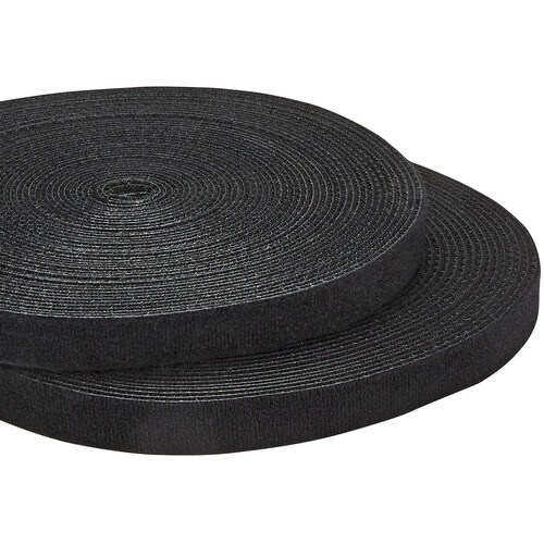 StarTech.com 7,6 m Klettbandrolle, Wiederverwendbare Zuschneidbare Klettkabelbinder, Industrielle Klettverschluss Rolle, S
