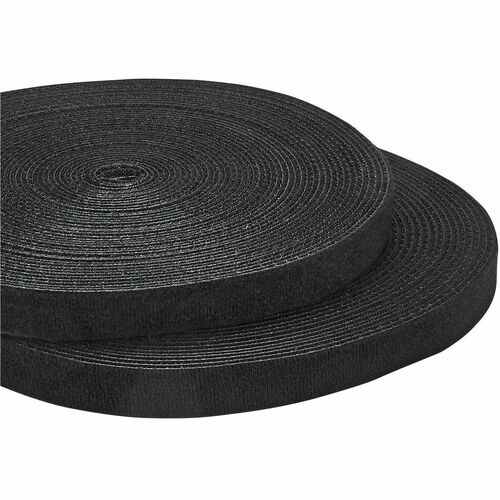 StarTech.com Kabelbinder - Schwarz - 1 Stück Paket - Tie Strap - 30,5 m Länge - Stoff