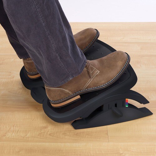 Kensington Solemate Plus Fußstütze - Schwarz - 1 Each - TAA-konform - 88,90 mm - 127 mm Verstellbare Höhe - 30° Neigung