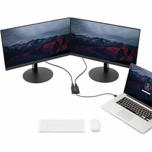 USB TO DUAL DISPLAYPORT ADAPTER - 4K 60HZ - USB 3.0 (5GBPS)
