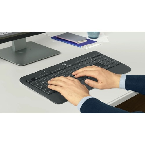 Teclado y ratón Logitech MK540 - QWERTY - Español - USB Inalámbrico RF - Keyboard/Keypad Color: Negro - USB Inalámbrico RF