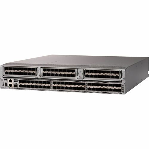Cisco MDS 9396T 96 Anschlüsse 32 Gbit/s Fibre Channel Switch - 96 Fiber Channel Ports - Gigabit-Ethernet - 96 x Total Expa