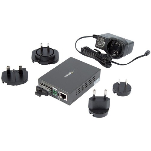 StarTech.com Transceiver/Medienkonverter - TAA-konform - 2 Anschluss(e) - 1 x Netzwerk (RJ-45) - 1 x SC - Duplex SC-Anschl