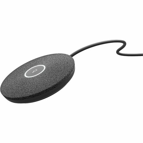 Microphone pour conférence vidéo Logitech Rally - Filaire - Graphite - 2,95 m - 90 Hz à 16 kHz -27 dB - Omnidirectionnelle