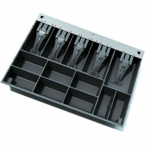 apg E3000 Cash Drawer - 5 Bill - 8 Coin - 2 Media Slot - Black