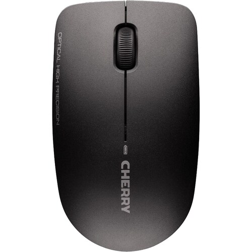 CHERRY DW 3000 Keyboard & Mouse - QWERTY - English (US) - 1 - USB LPK Wireless RF 2.40 GHz Keyboard - Keyboard/Keypad Colo