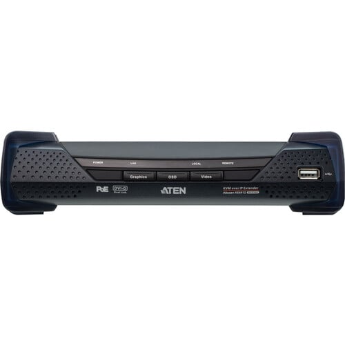 ATEN ALTUSEN KE6912 KVM Extender - Wired - 1 Computer(s) - 1 Local User(s) - 1 Remote User(s) - 2K - 2560 x 2048 Maximum V