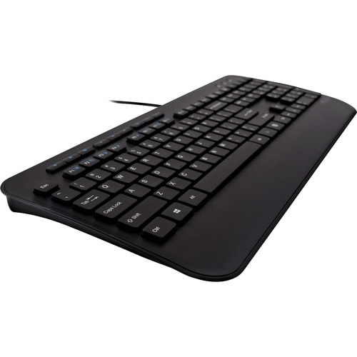 V7 CKU300ES Keyboard & Mouse - QWERTY - Spanish - USB Cable Keyboard - Keyboard/Keypad Color: Black - USB Cable Mouse - Op