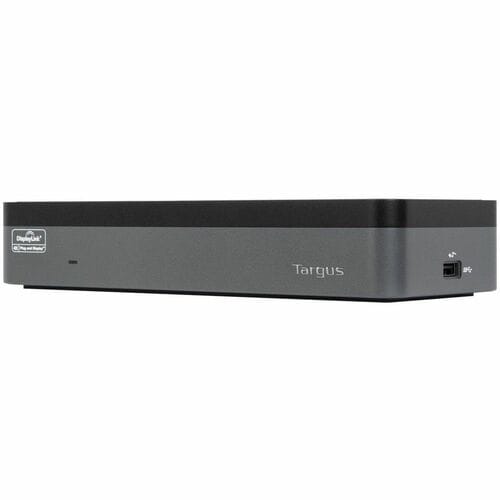 Targus DOCK570EUZ USB-Typ C Docking Station für Notebook, Desktop-PC - Ladefunktion - Grau - 4 Unterstützte Displays - 4K 