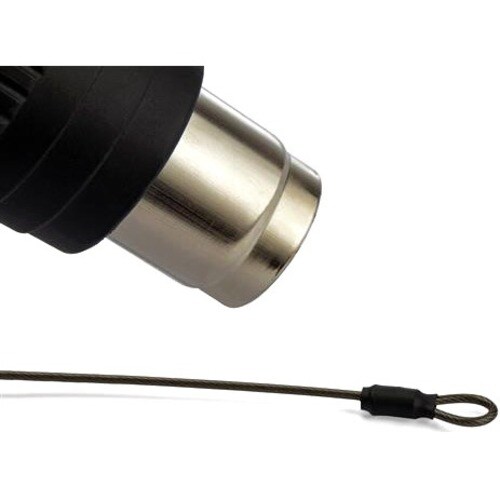 StarTech.com Kabelbinder - Schwarz - 10 / Pack Paket - TAA-konform - Kabelhalterung - 299,7 mm Länge - Stahl, PVC
