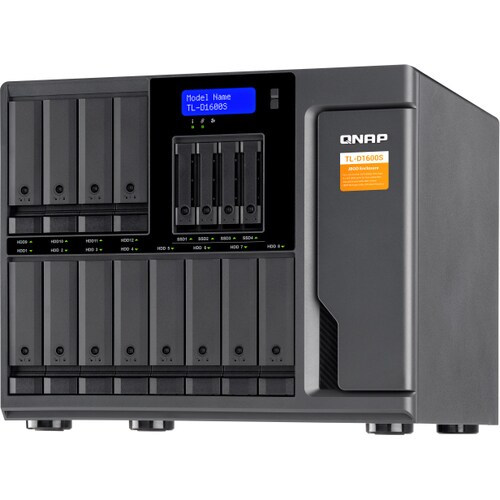 QNAP Laufwerksgehäuse SATA/600 - 16 x HDD unterstützt - 16 x Gesamtschacht