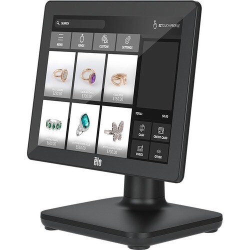 Elo EloPOS i3 POS Terminal - Core i3 3.10 GHz - 4 GB DDR4 SDRAM 128 GB M.2/SATA - 39.6 cm (15.6") LED Touchscreen UHD Grap