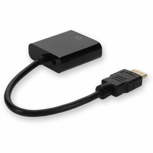 AddOn 20.32 cm HDMI/Mini-phone/VGA A/V Cable - Cable for Audio/Video Device, Monitor, Projector - First End: HDMI Digital 