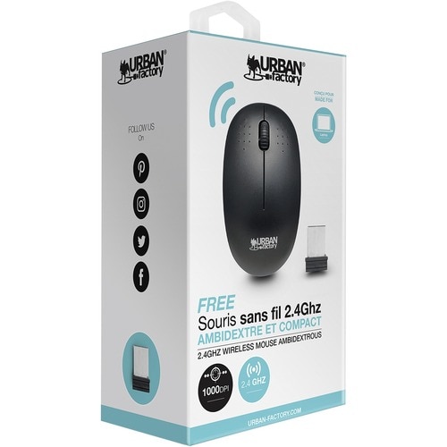 Urban Factory FREE WIRELESS 2.4GHZ MOUSE