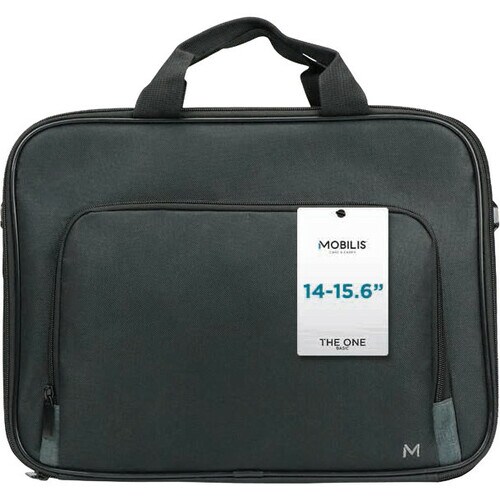 MOBILIS TheOne Basic Carrying Case (Briefcase) for 35.6 cm (14"") to 39.6 cm (15.6"") Notebook - Shoulder Strap - 330 mm H