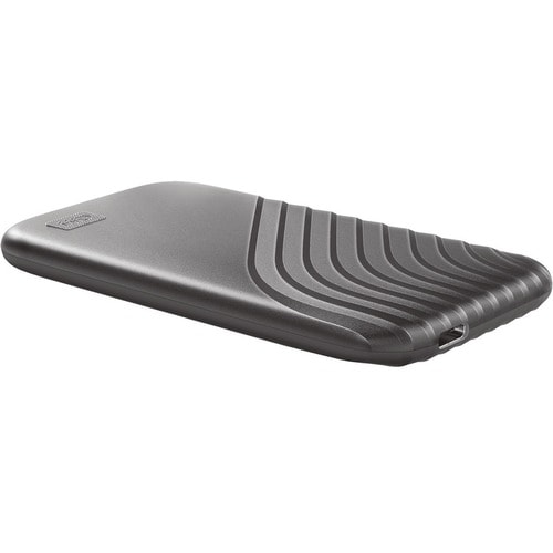 WD My Passport WDBAGF0020BGY-WESN 2 TB Portátil Unidade de estado sólido - Externo - Cinza Espacial - PC Secretária Device