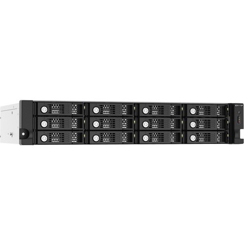QNAP Laufwerksgehäuse SATA/600 - Mini-SAS HD Host Interface - 2U Rackmount - Hot-Swapping-fähige Einschübe - 12 x HDD unte