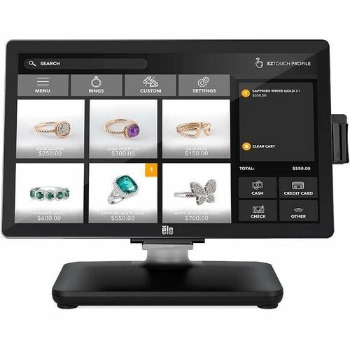 Elo EloPOS E417915 POS Terminal - Intel Core i5 3.60 GHz - 16 GB DDR4 SDRAM 256 GB M.2/SATA - 54.6 cm (21.5"") TFT Touchsc