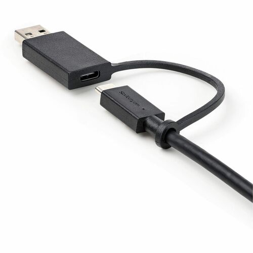 CABLE 0.9M USB-C CON ADAPTADOR USBA - CABLE USB TIPOC
