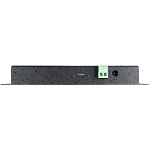 StarTech.com 4 Port USB C Hub 10Gbps - Metal Industrial USB 3.2 Gen 2 Type-C Hub - 3A/1C - USB-C or USB-A Host - Mountable